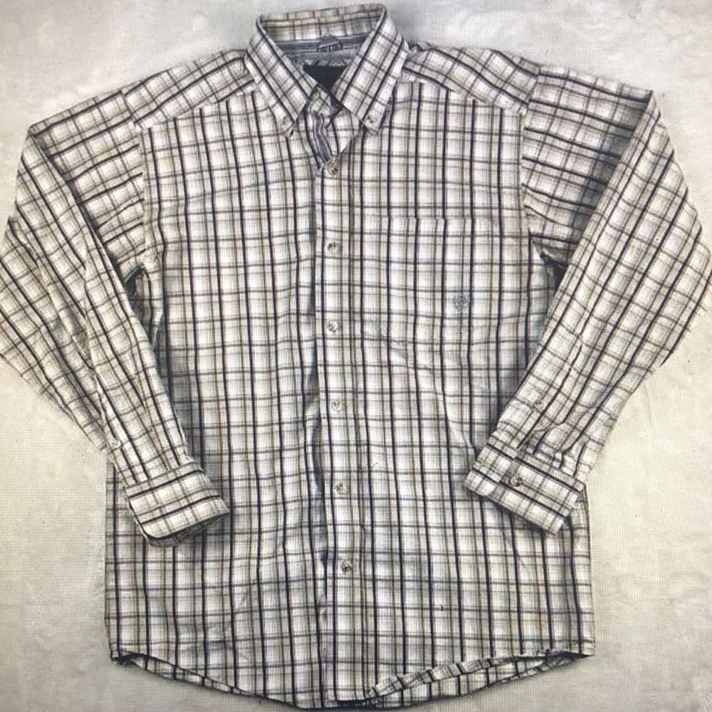 Ariat Men's Multicolor Plaid Button Down Shirt